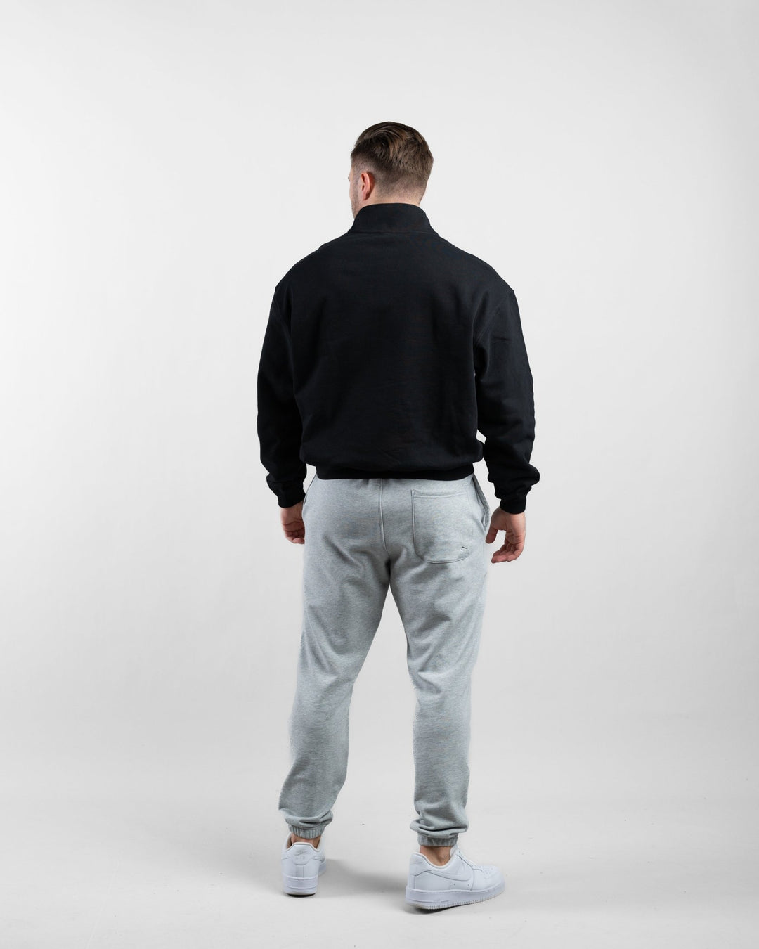 Essential Joggers (Grey Marl) - Athletic Aesthetics