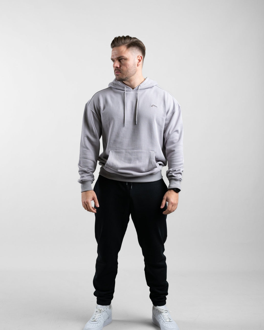 Essential Oversize Hoodie (Stone) - Athletic Aesthetics