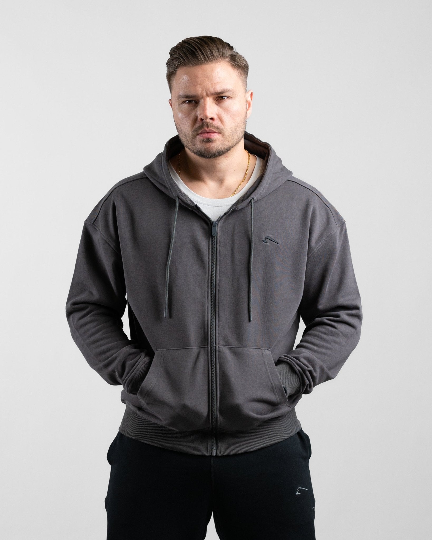 Athletic zip hoodie on sale