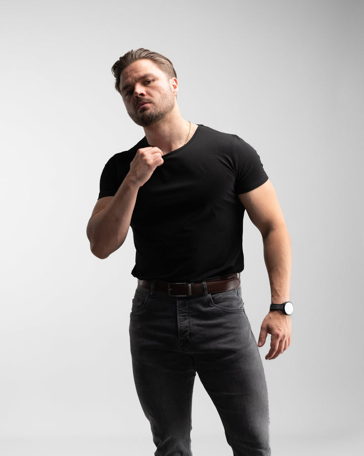Everyday Shirt (Black) - Athletic Aesthetics