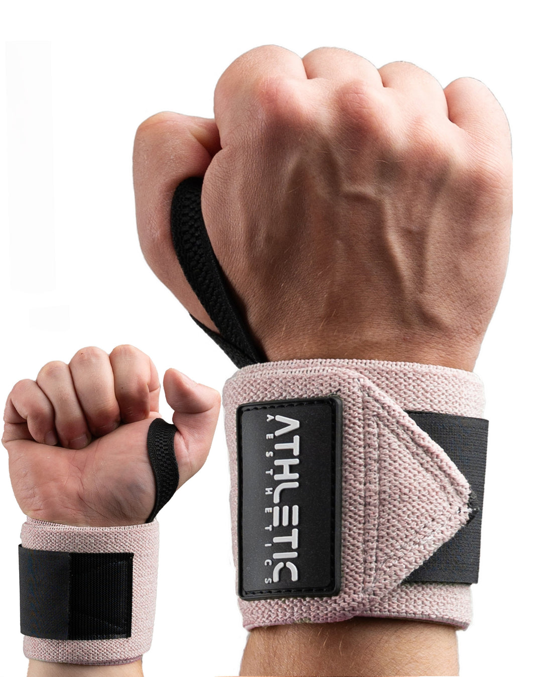 Handgelenkbandagen (Rose) - Athletic Aesthetics