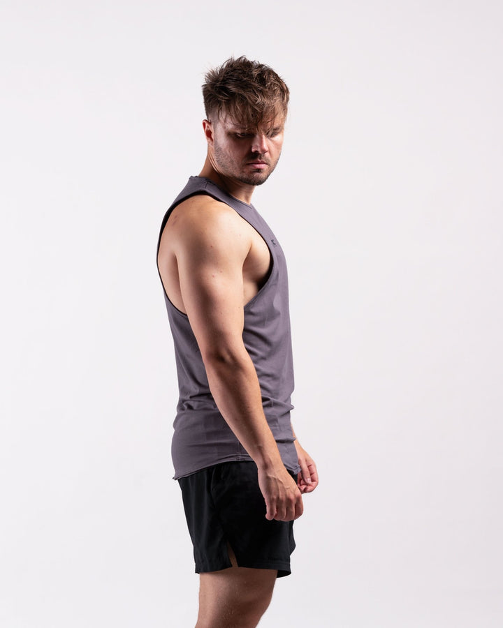 Infinity Sleeveless Shirt (Dark - Grey) - Athletic Aesthetics