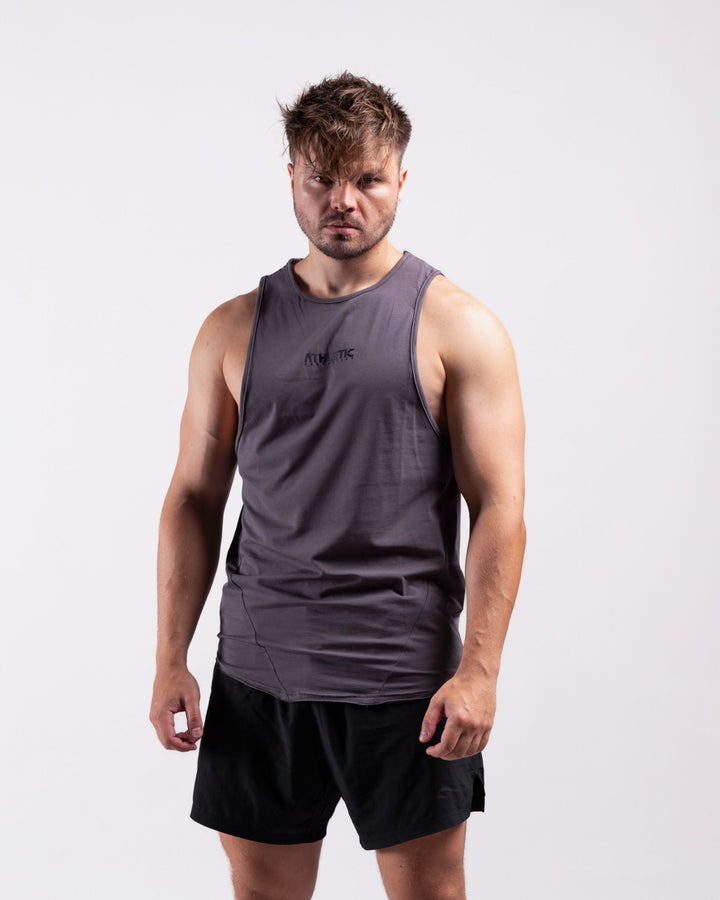 Infinity Sleeveless Shirt (Dark - Grey) - Athletic Aesthetics