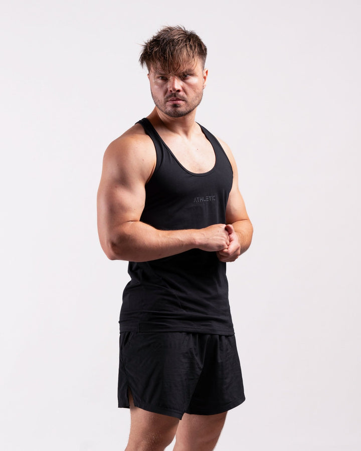 Infinity Tanktop (Black) - Athletic Aesthetics