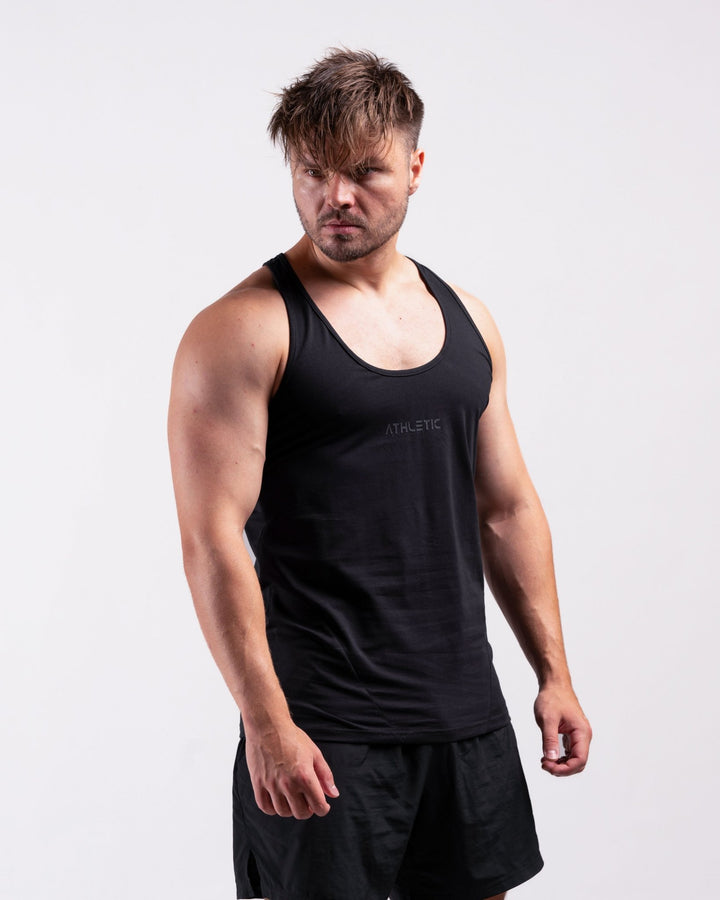 Infinity Tanktop (Black) - Athletic Aesthetics