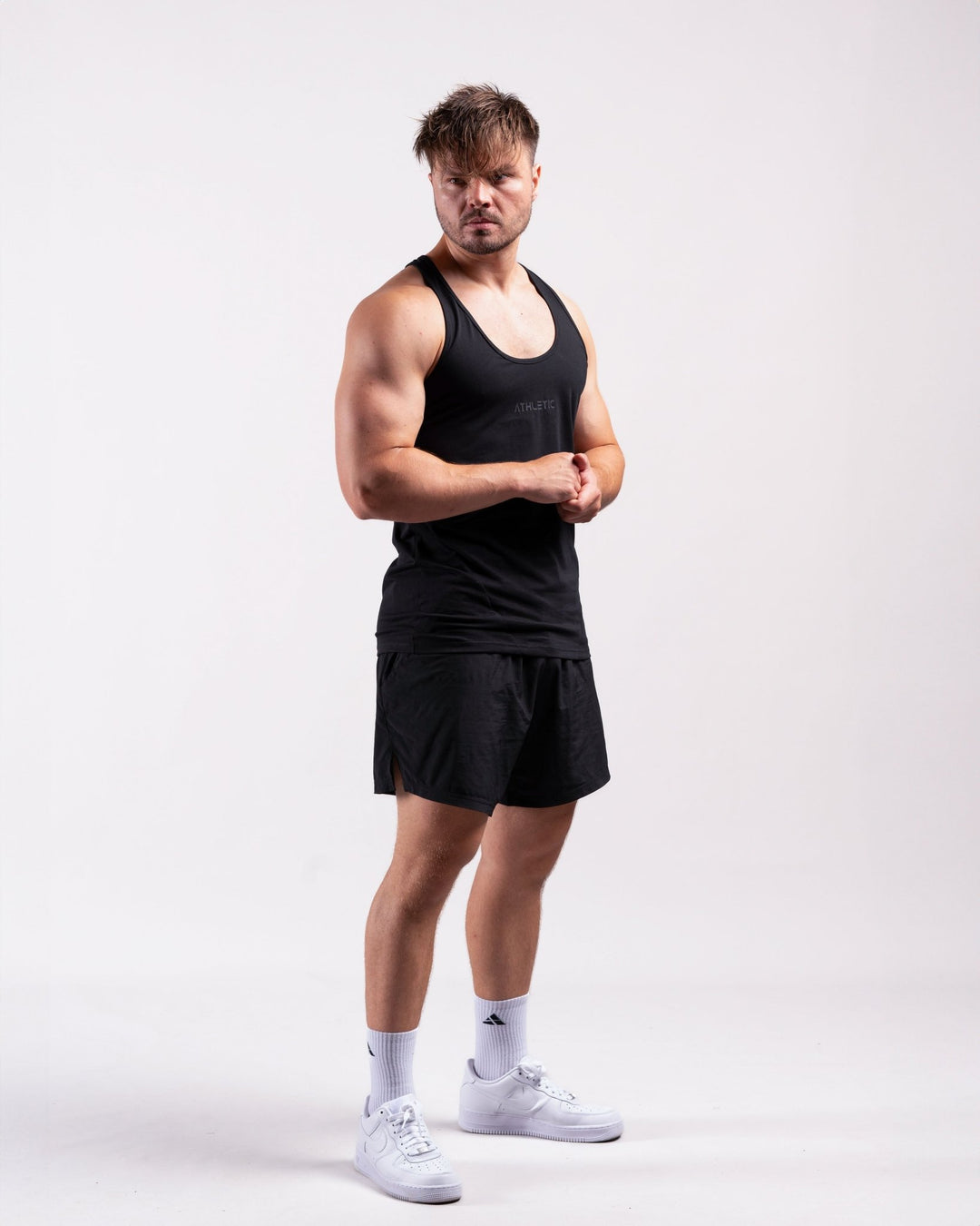 Infinity Tanktop (Black) - Athletic Aesthetics