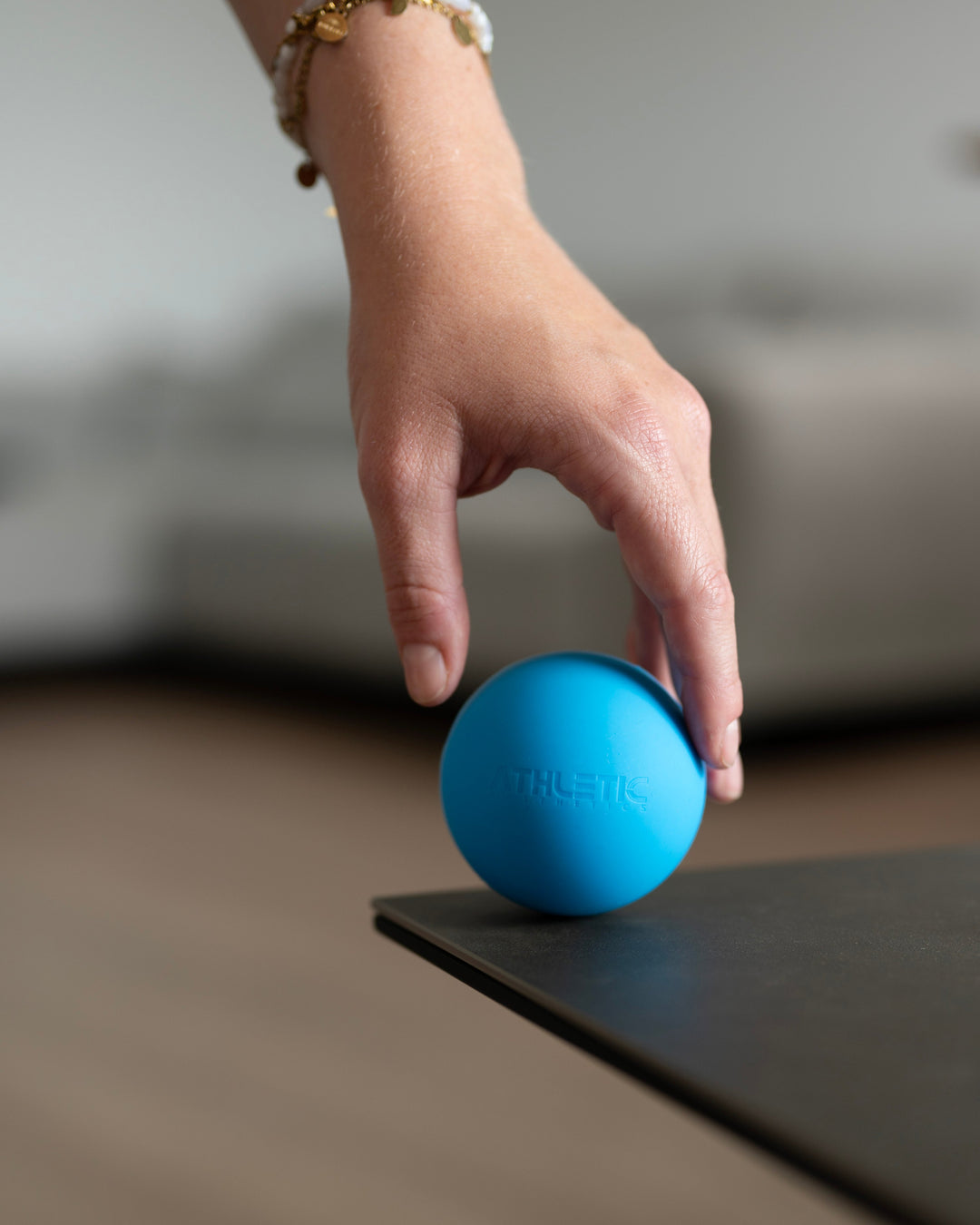Massageball/Lacrosse Ball (Blau) - Athletic Aesthetics