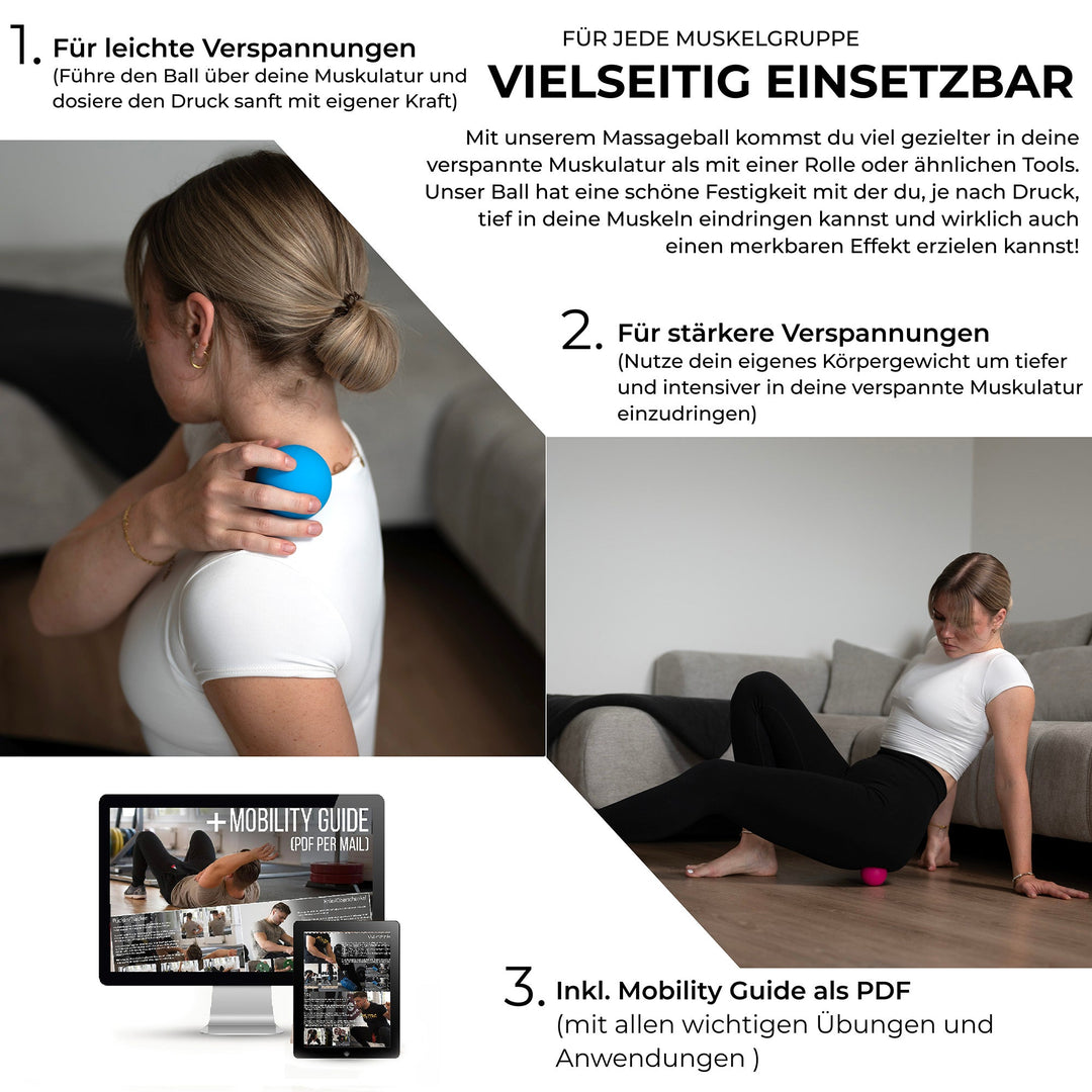 Massageball/Lacrosse Ball (Grün) - Athletic Aesthetics