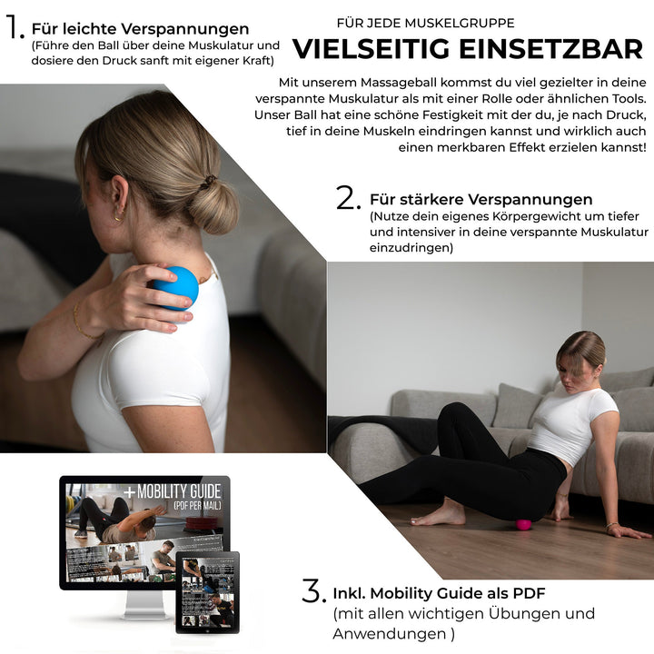 Massageball/Lacrosse Ball (Grün) - Athletic Aesthetics