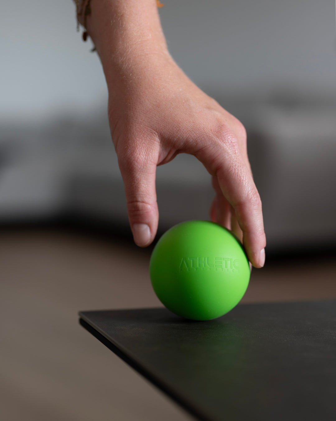 Massageball/Lacrosse Ball (Grün) - Athletic Aesthetics