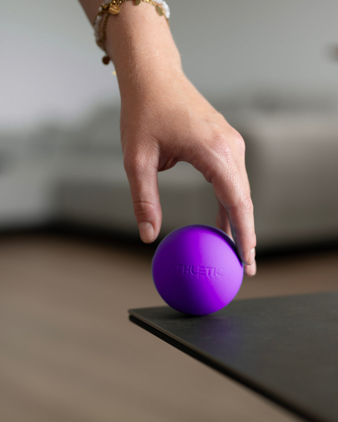 Massageball/Lacrosse Ball (Lila) - Athletic Aesthetics
