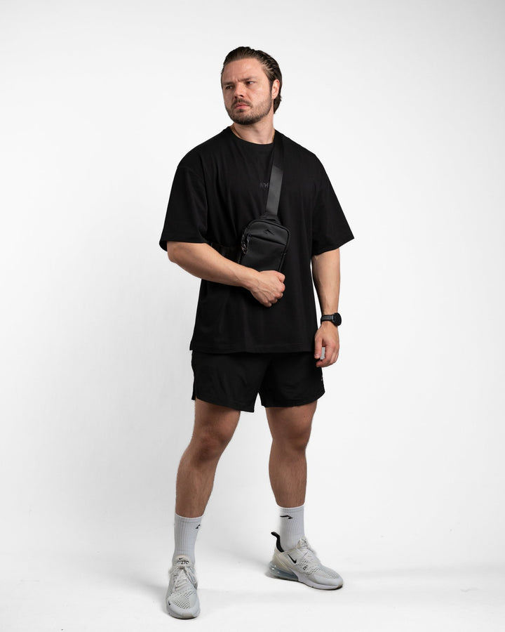 Oversize Shirt (Minimal Black) - Athletic Aesthetics