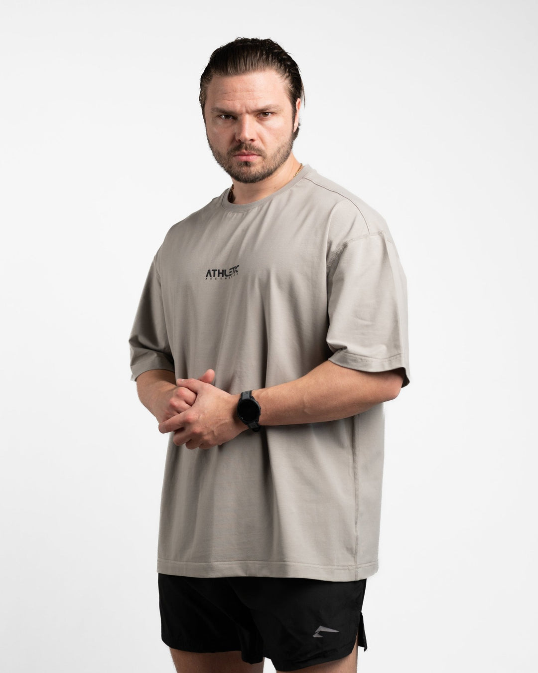 Oversize Shirt (Minimal Harbor Grey) - Athletic Aesthetics