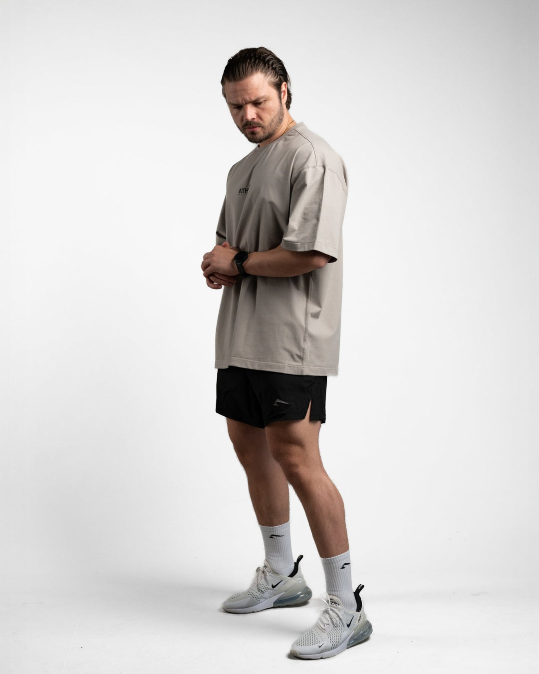 Oversize Shirt (Minimal Harbor Grey) - Athletic Aesthetics