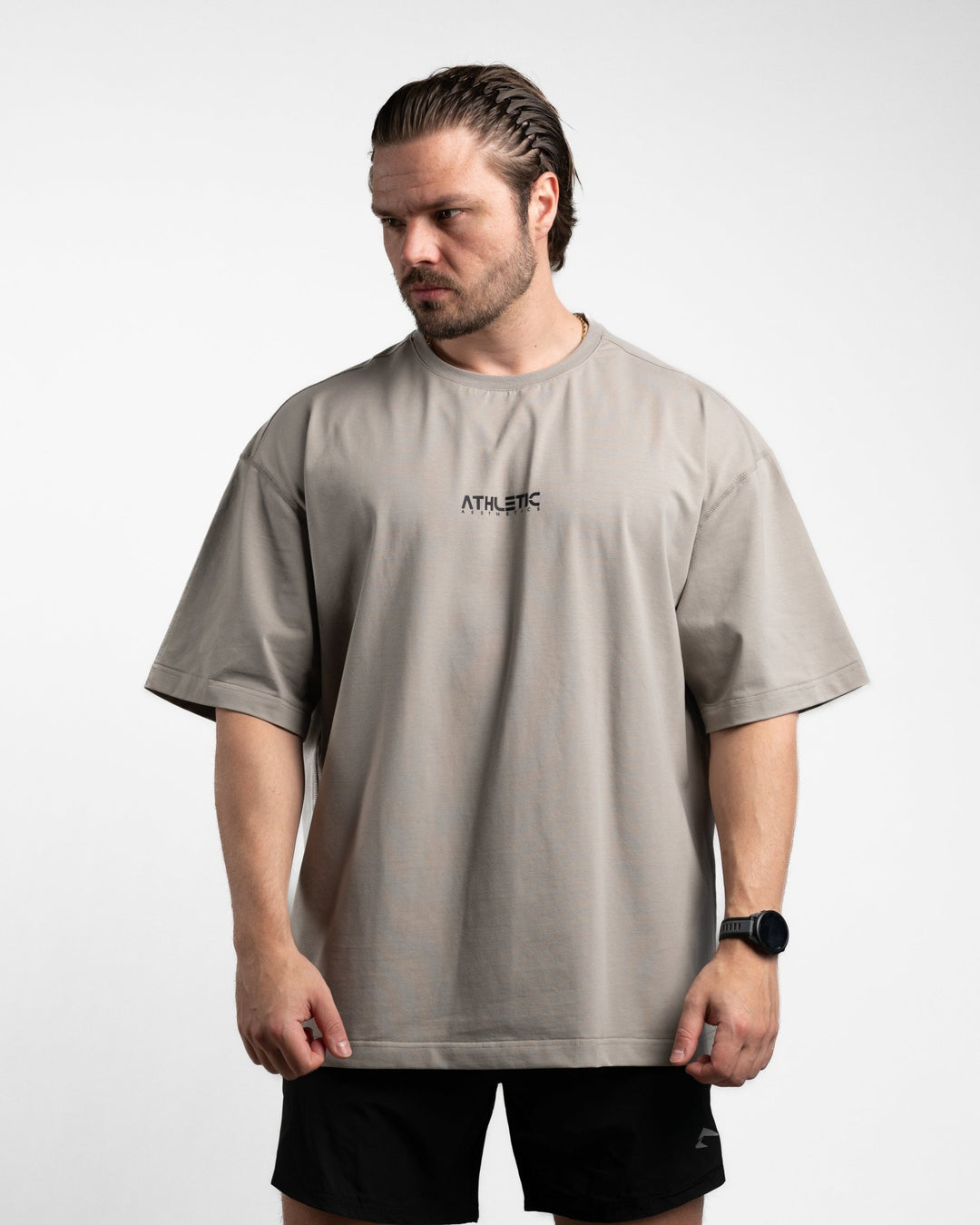Oversize Shirt (Minimal Harbor Grey) - Athletic Aesthetics