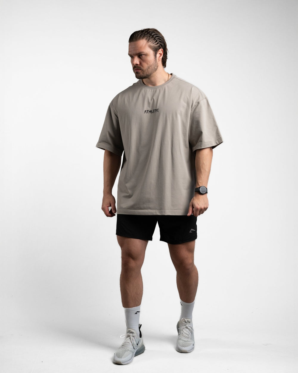 Oversize Shirt (Minimal Harbor Grey) - Athletic Aesthetics
