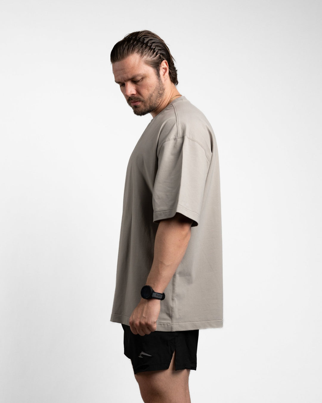 Oversize Shirt (Minimal Harbor Grey) - Athletic Aesthetics
