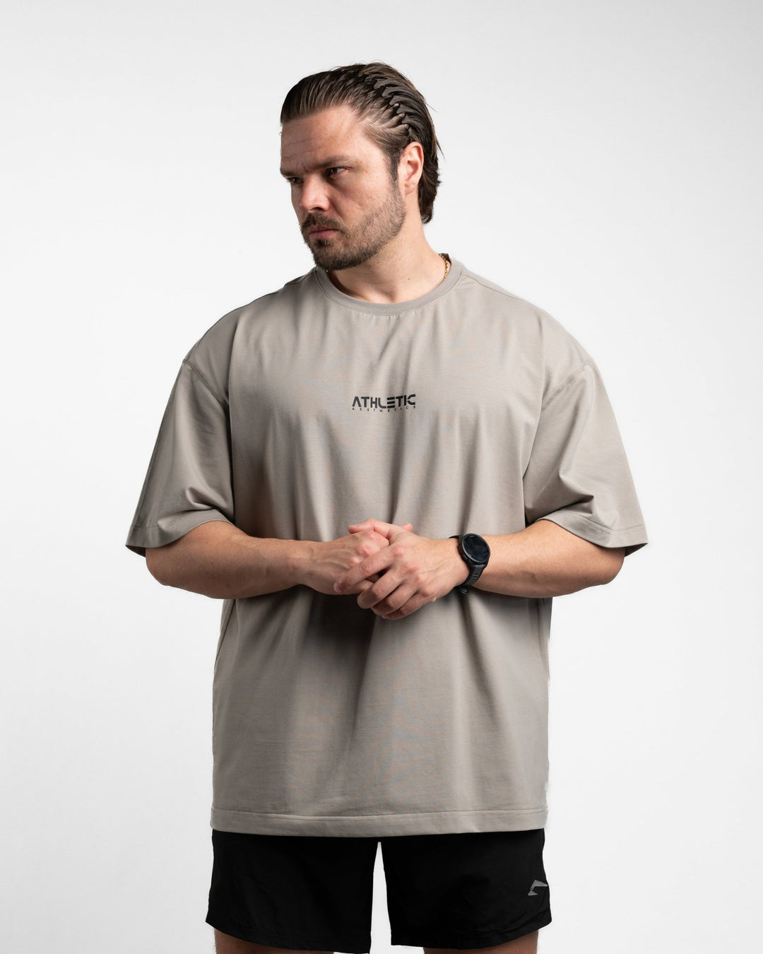 Oversize Shirt (Minimal Harbor Grey) - Athletic Aesthetics