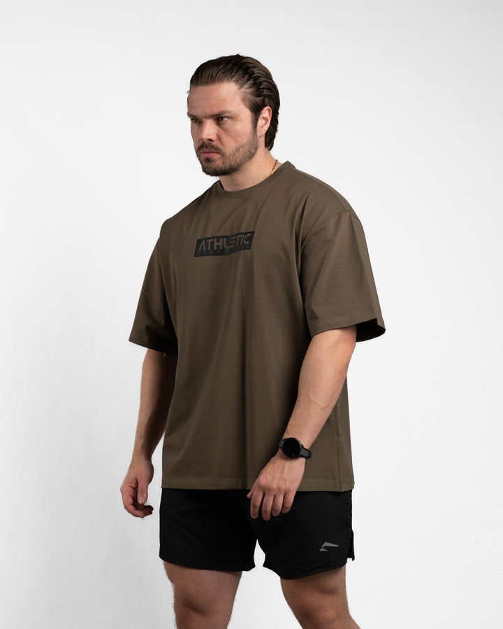 Oversize Shirt (Olive) - Athletic Aesthetics