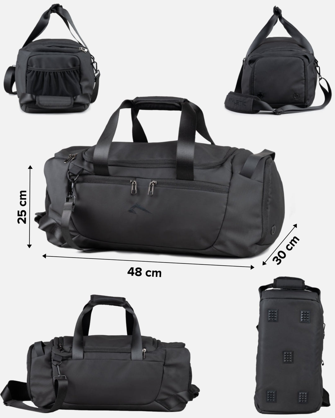 Sporttasche / Duffle Bag (Black) - Athletic Aesthetics