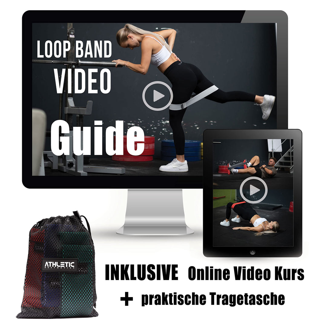 Textil Loop Bands (Bunt) - Athletic Aesthetics