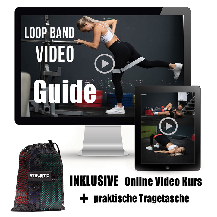 Textil Loop Bands (Bunt) - Athletic Aesthetics