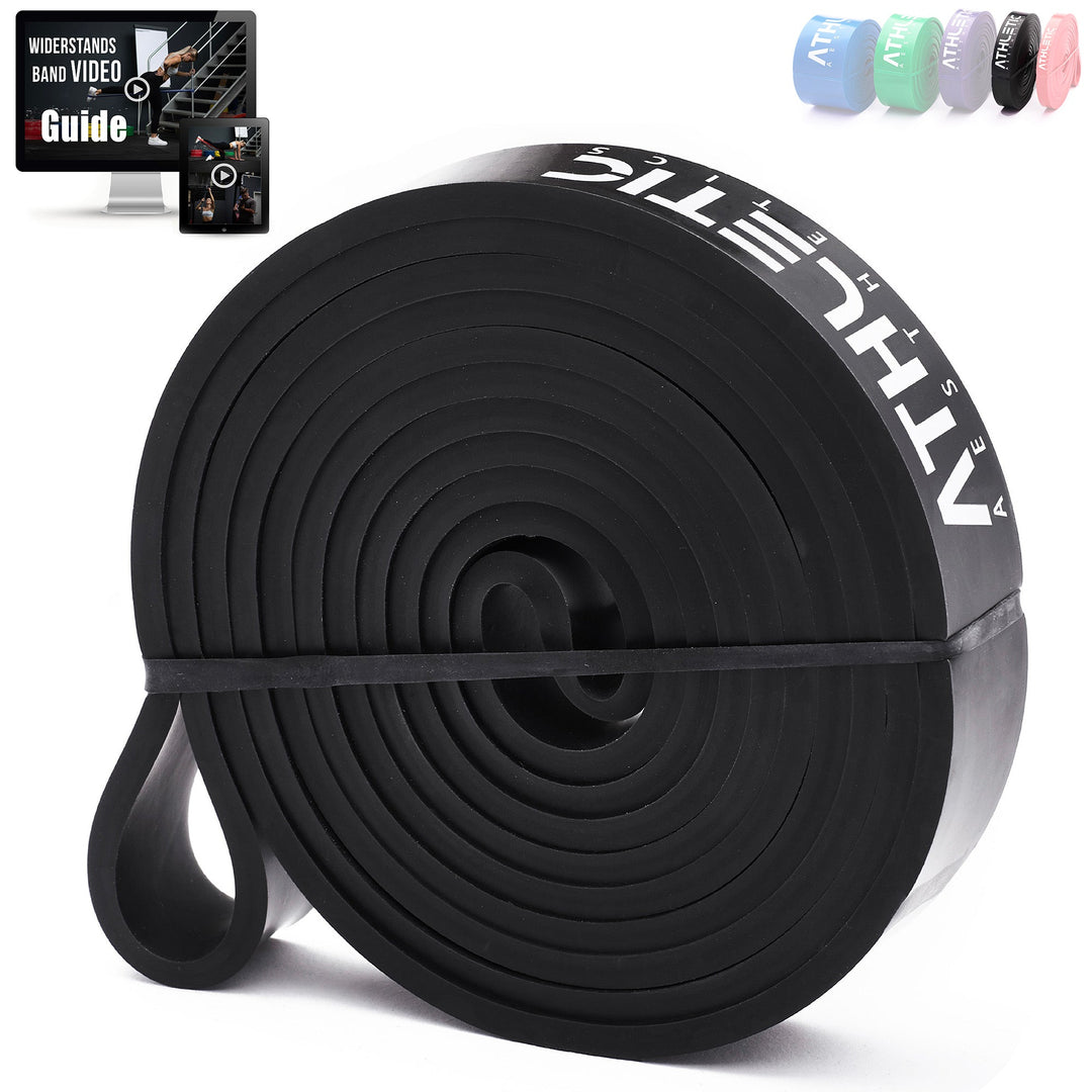 Widerstandsband Latex Schwarz / Leicht (7kg - 24kg) - Athletic Aesthetics