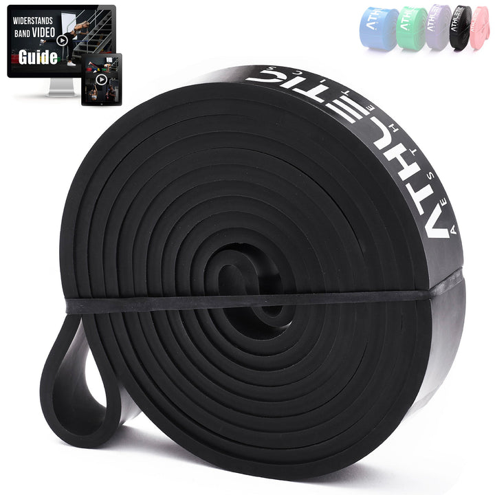 Widerstandsband Latex Schwarz / Leicht (7kg - 24kg) - Athletic Aesthetics