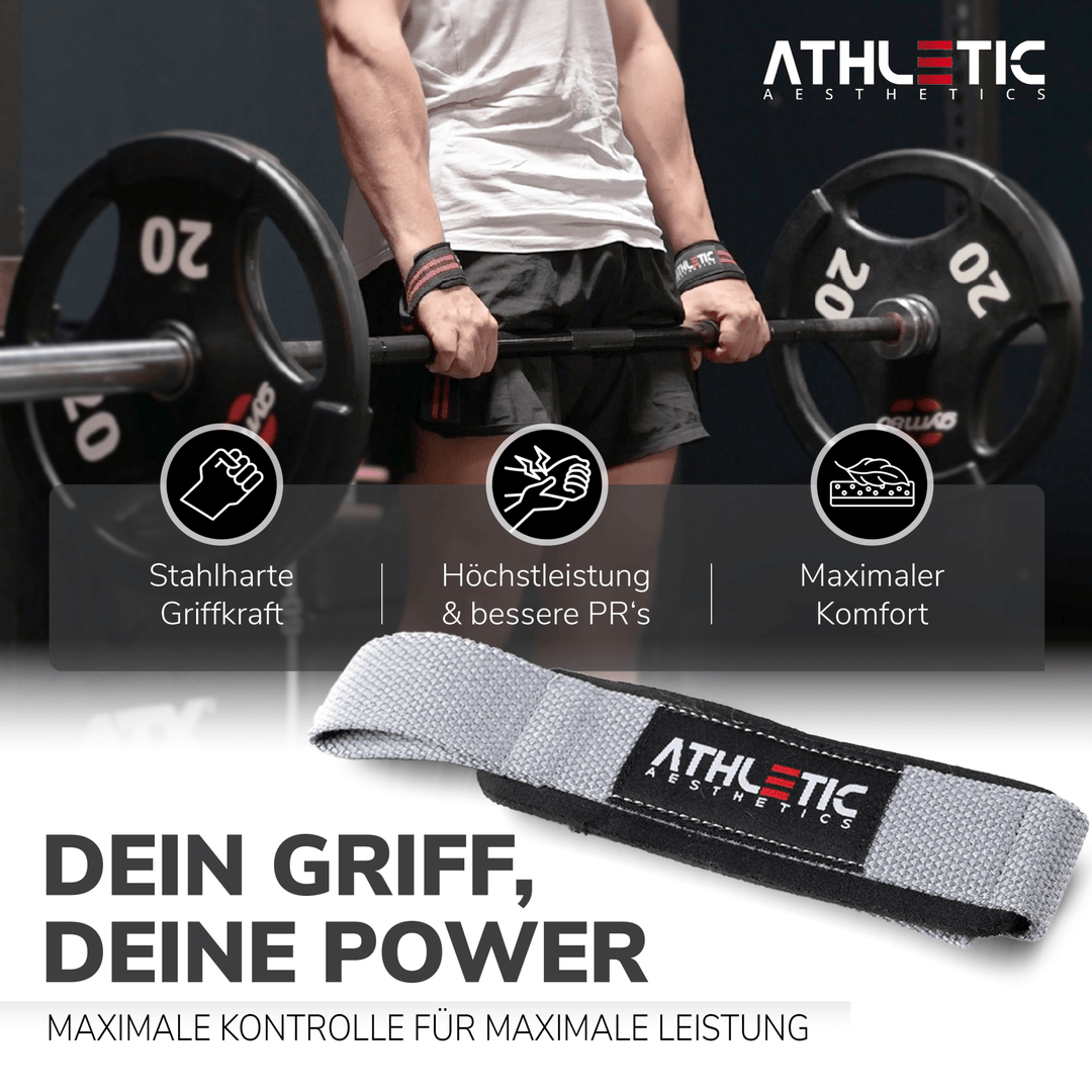 Zughilfen (Hellgrau) - Athletic Aesthetics