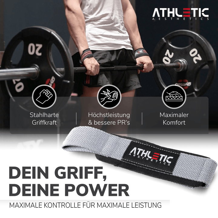Zughilfen (Hellgrau) - Athletic Aesthetics