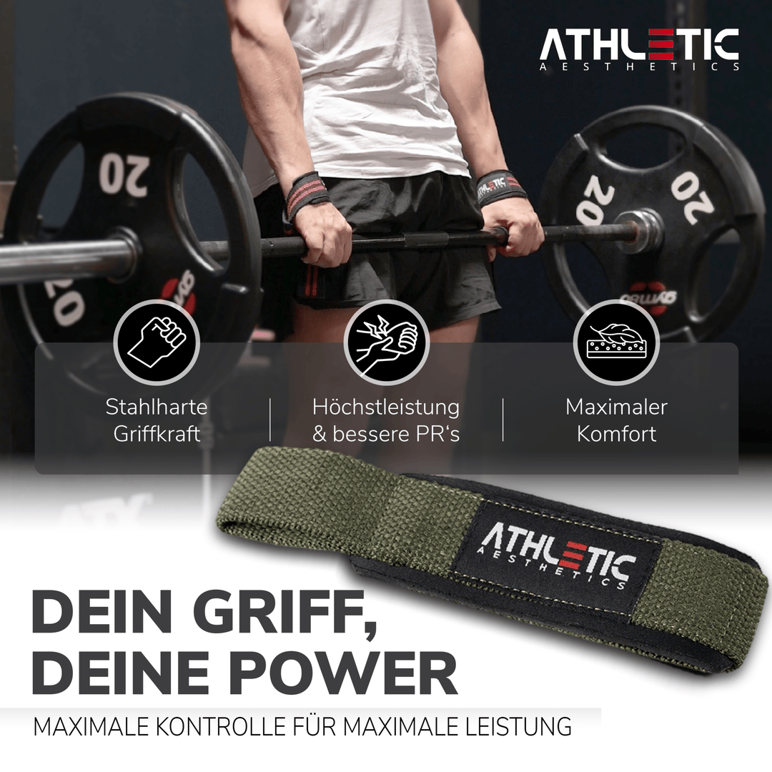 Zughilfen (Olive) - Athletic Aesthetics