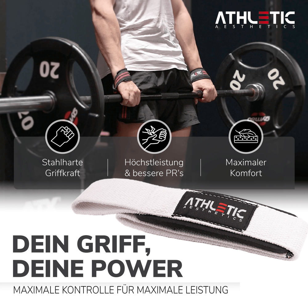 Zughilfen (Weiß) - Athletic Aesthetics