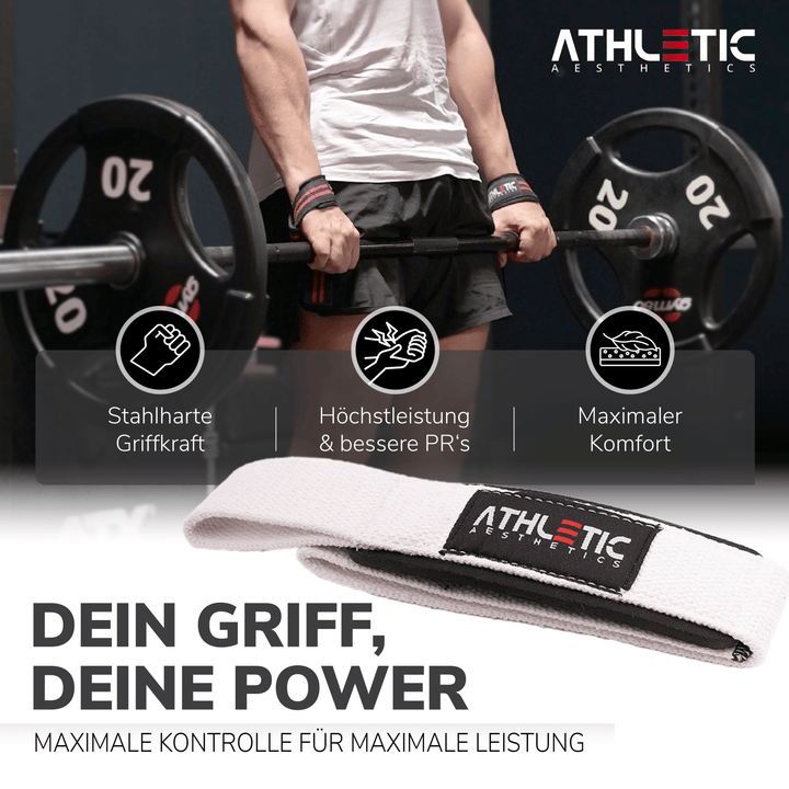 Zughilfen (Weiß) - Athletic Aesthetics