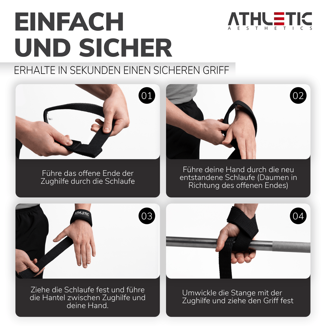 Zughilfen (Weiß) - Athletic Aesthetics