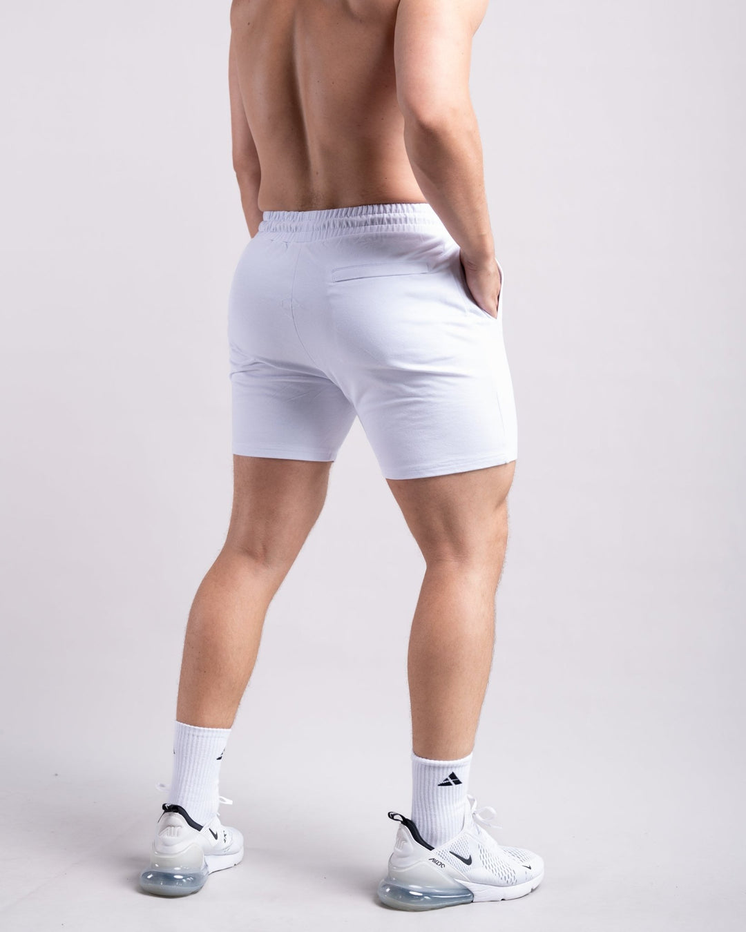 Classic Shorts 2.0 (White) - Athletic Aesthetics