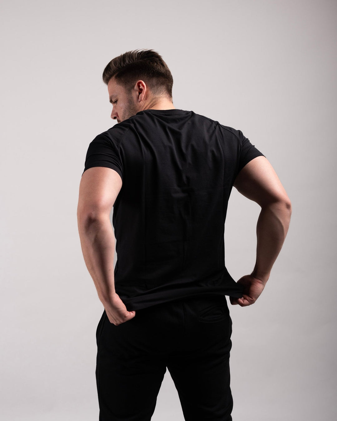 Infinity Shirt (Black) - Athletic Aesthetics