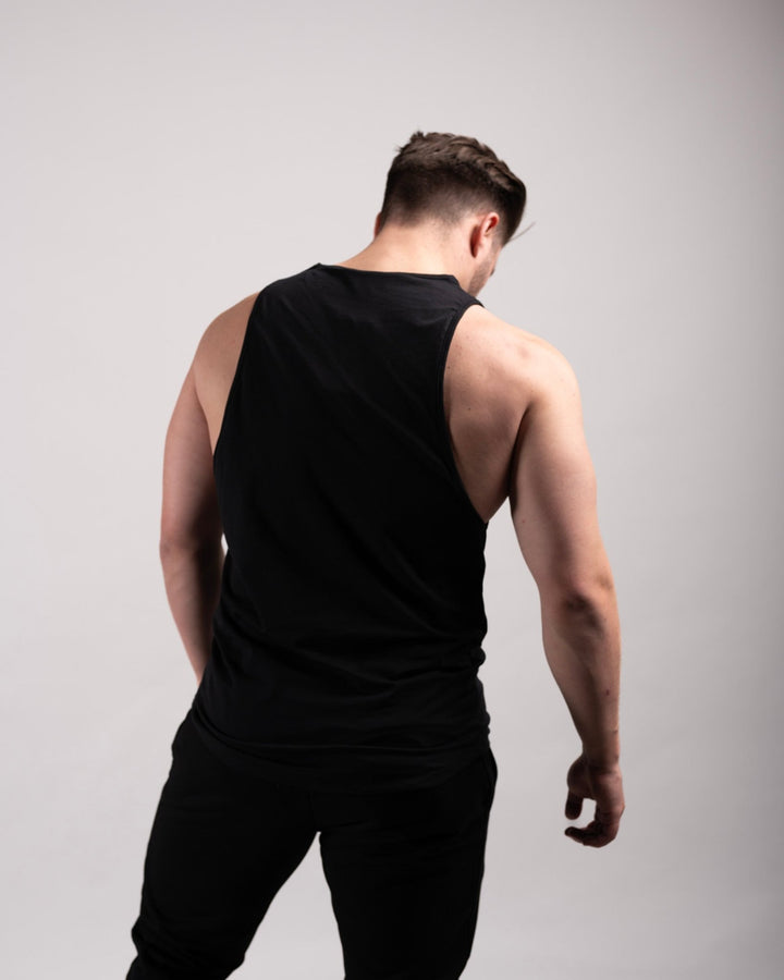 Infinity Sleeveless Shirt (Black) - Athletic Aesthetics