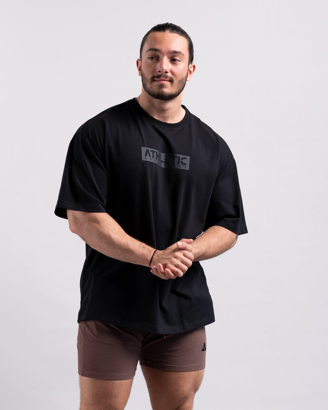 Oversize Shirt (Black) - Athletic Aesthetics