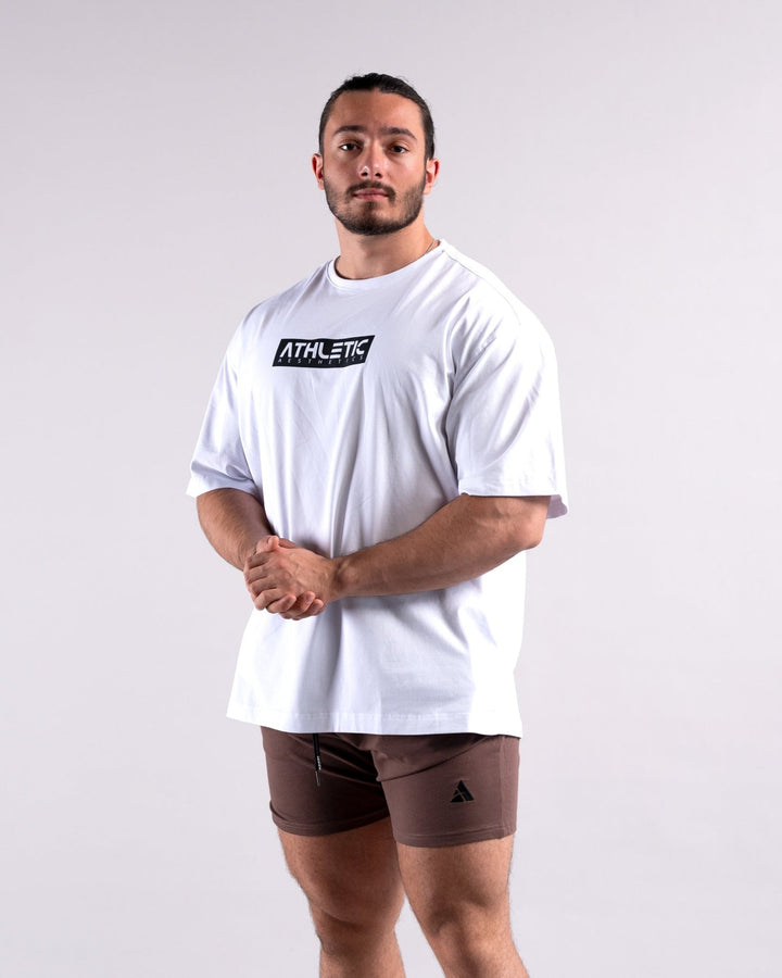 Oversize Shirt (White) - Athletic Aesthetics