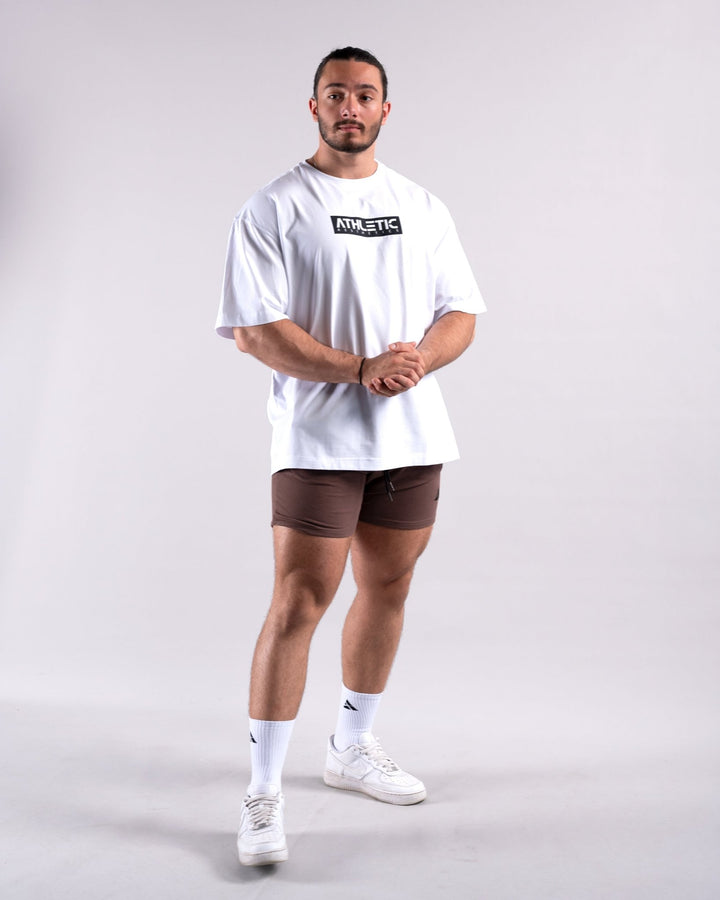 Oversize Shirt (White) - Athletic Aesthetics