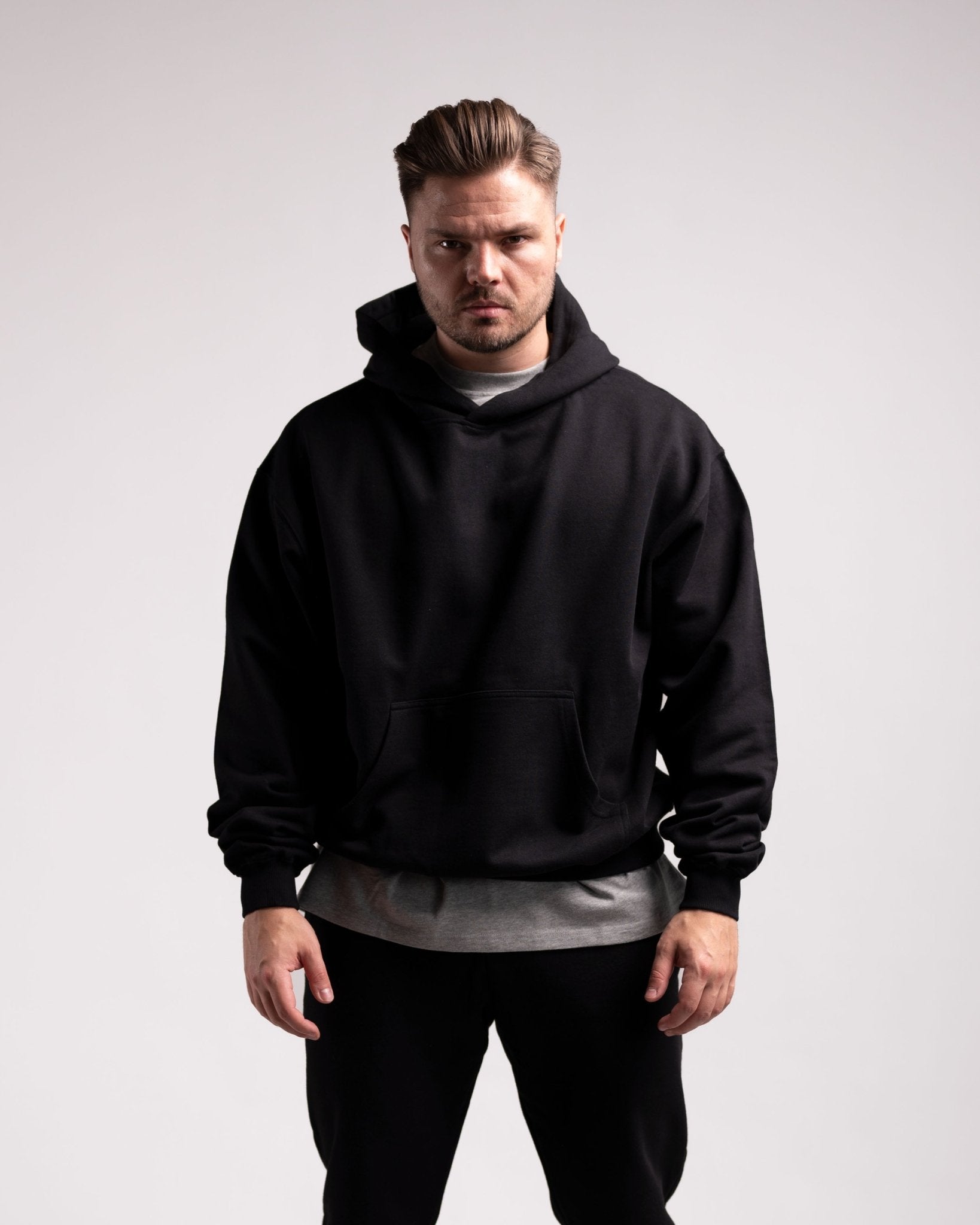 Oversized Hoodie Black HQ Basics