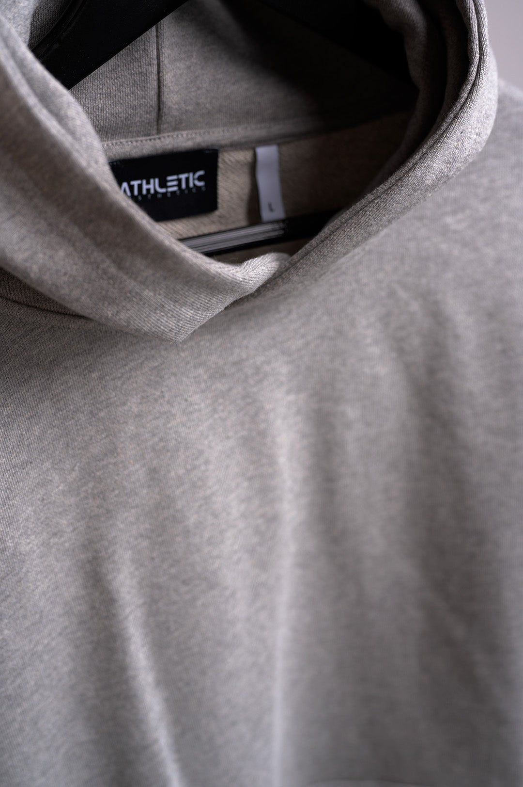 Oversized Hoodie (Grey Marl) - HQ Basics - Athletic Aesthetics