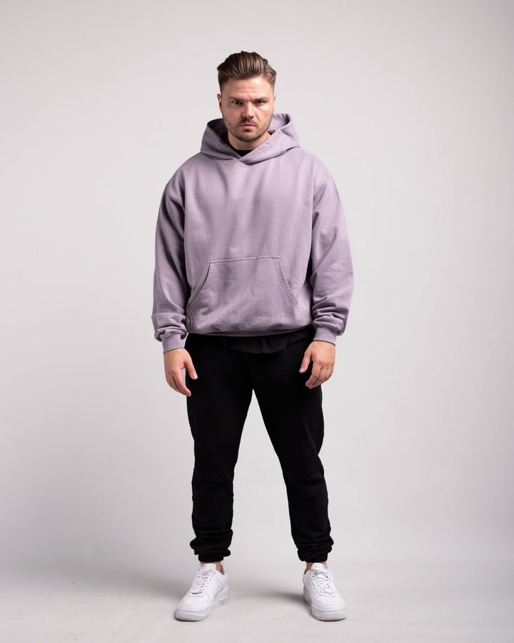 Oversized Hoodie (Purple) - HQ Basics - Athletic Aesthetics