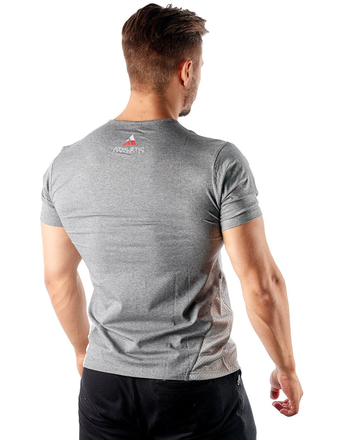 Performance Shirt (Grey) - Athletic Aesthetics