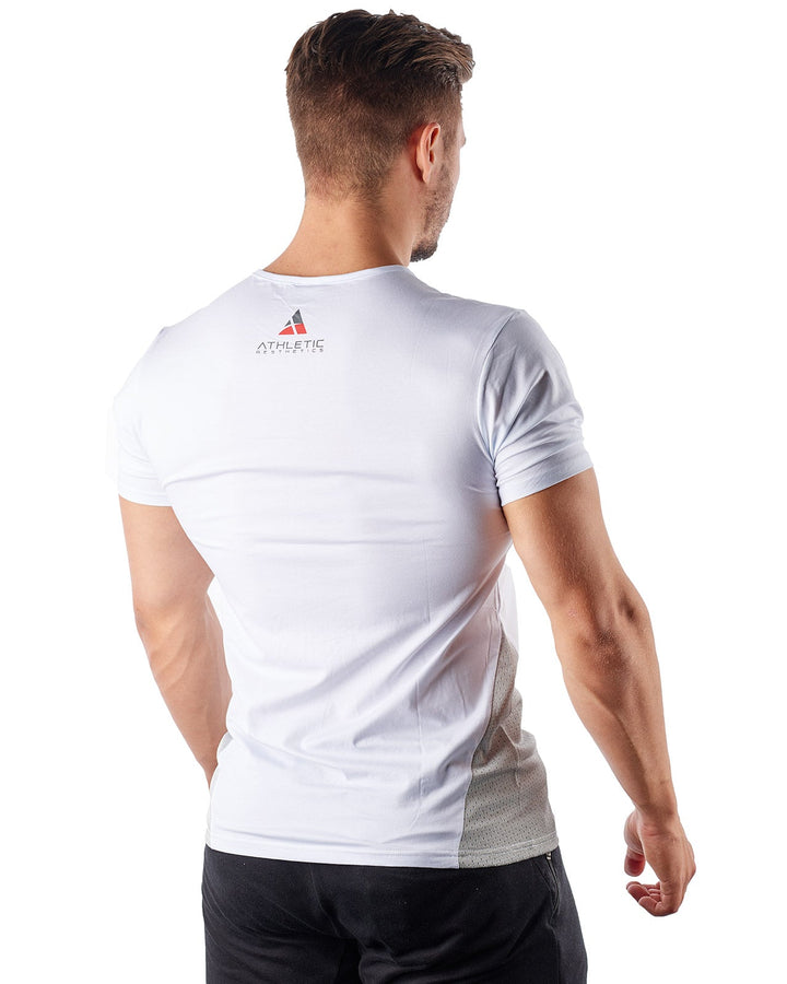 Performance Shirt (White) - Athletic Aesthetics