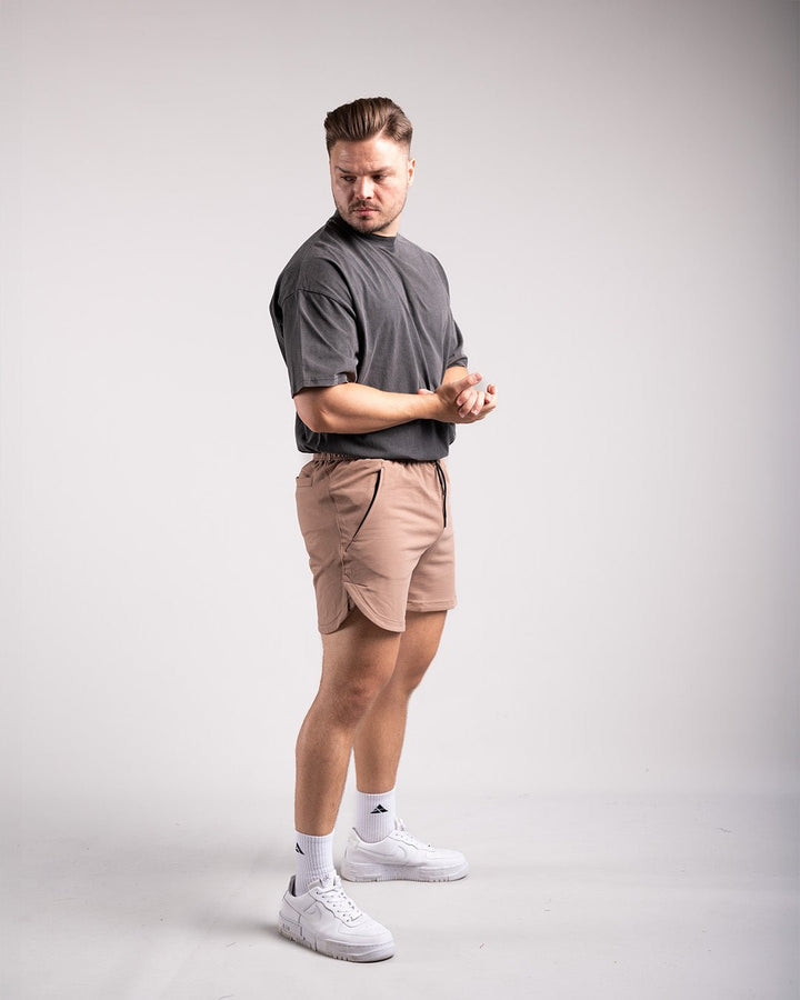Performance Shorts 2.0 (Brown) - Athletic Aesthetics