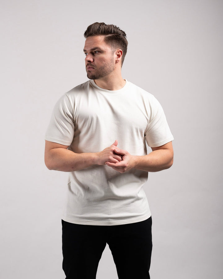 Regular Tee (Vintage White) - HQ Basics - Athletic Aesthetics