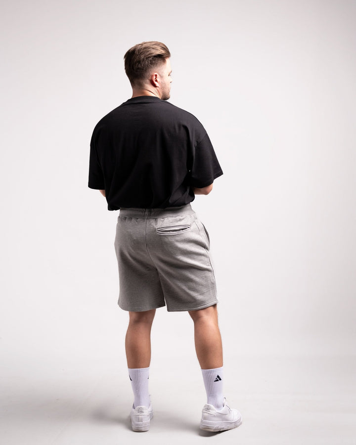 Sweatshorts (Grey Marl) - HQ Basics - Athletic Aesthetics