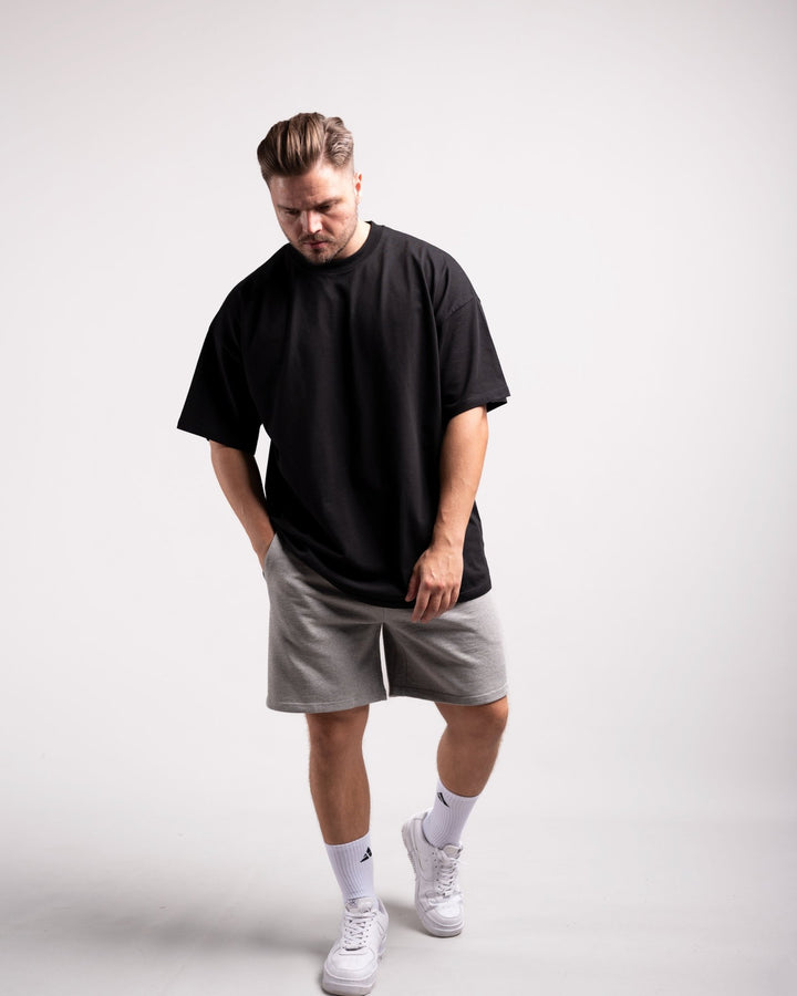 Sweatshorts (Grey Marl) - HQ Basics - Athletic Aesthetics