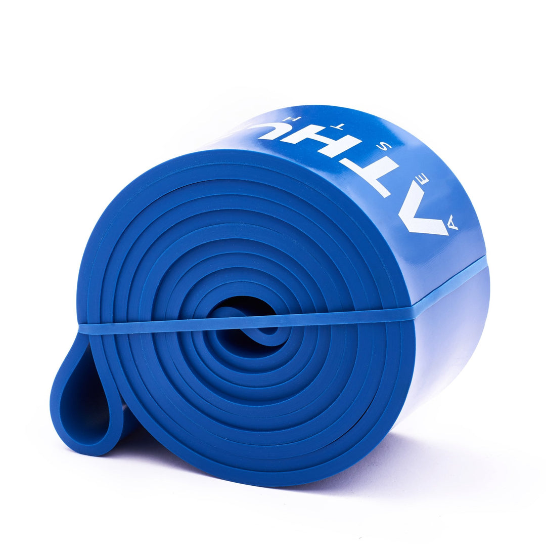 Widerstandsband Latex Blau / Sehr stark (28kg-80kg) - Athletic Aesthetics